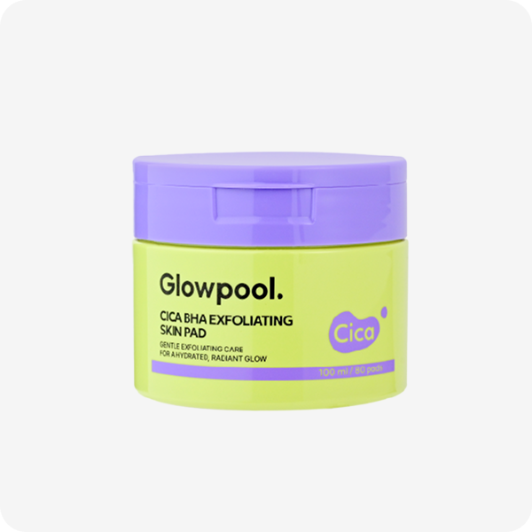 Glowpool Cica BHA Deep Exfoliating Skin Pad (100 ml / 80 pads)