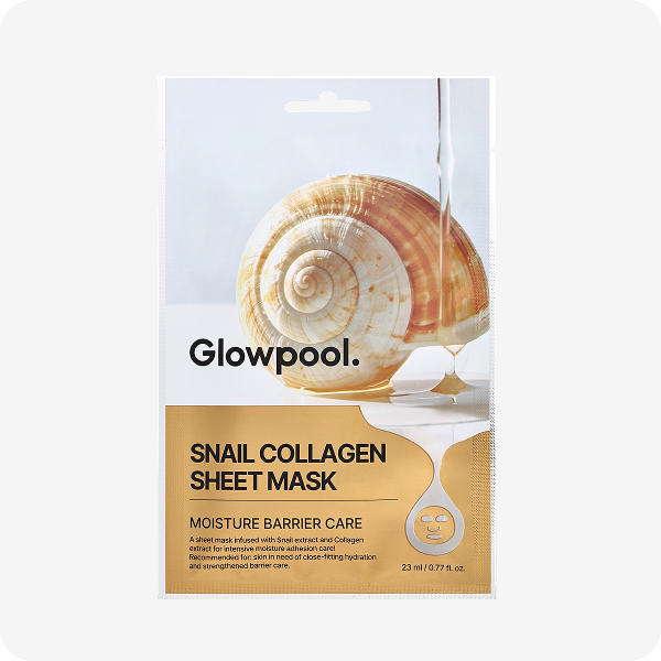 Glowpool Snail Collagen Sheet Mask (10 sheets)
