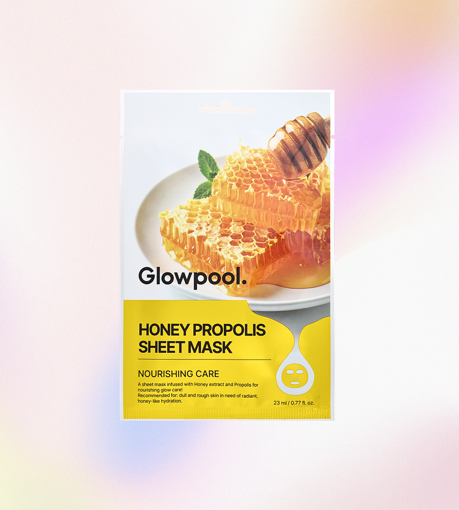 Glowpool Honey Propolis Sheet Mask (10 sheets)