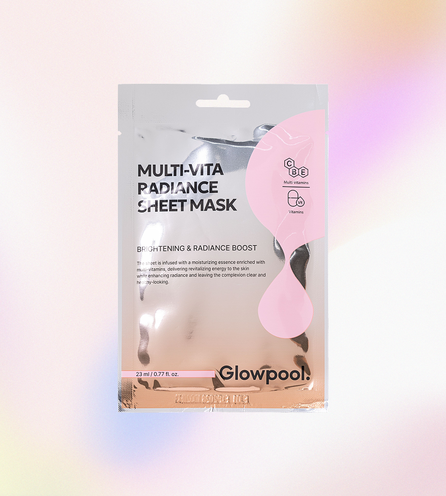 Glowpool Multi Vita Radiance Sheet Mask (10 sheets)